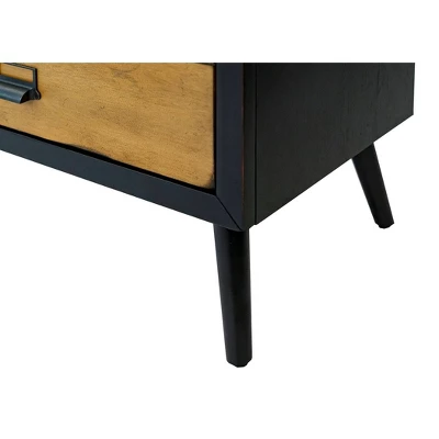 80" Payton Mid-Century TV Stand For TVs Up To 85" Black - Martin Furniture 4 80" Payton Mid-Century TV Stand For TVs Up To 85" Black - Martin Furniture - Image 4