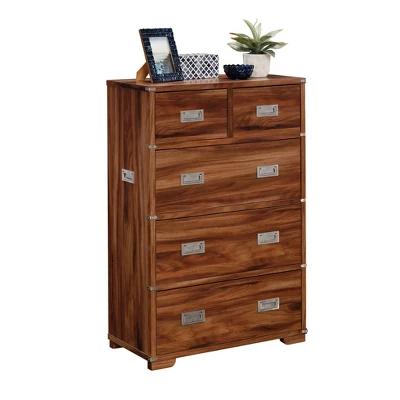 Vista Key 5 Drawer Chest Blaze Acacia - Sauder 2 Vista Key 5 Drawer Chest Blaze Acacia - Sauder - Image 2