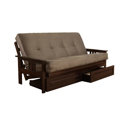 Full Chicago Frame And Coil Mattress With Storage Drawers - Dual Comfort 6 Full Chicago Frame And Coil Mattress With Storage Drawers - Dual Comfort - Image 6