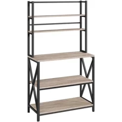 Yaheetech 5-Tier Kitchen Baker's Rack Utility Storage Shelf With 5 Shelves & Adjustable Feet -Cozy Living Deals Store GUEST 9ce8c636 08aa 4091 961c 120c98a14af8