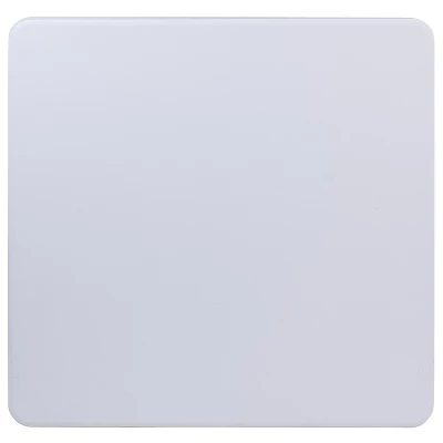 Emma And Oliver 2.81-Foot Square Granite White Plastic Folding Table - Card Table/Game Table 5 Emma And Oliver 2.81-Foot Square Granite White Plastic Folding Table - Card Table/Game Table - Image 5