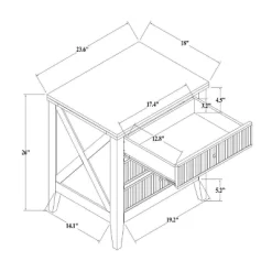 Wrentham Beadboard Farmhouse 3 Drawer Nightstand White - Threshold™ 8 Wrentham Beadboard Farmhouse 3 Drawer Nightstand White - Threshold™ -Cozy Living Deals Store GUEST 9d505add fcbd 4de8 a121 292451d6df68