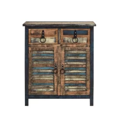 Marley Console Cabinet Distressed - Powell Company