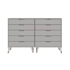 Rockefeller 10 Drawer Double Tall Dresser - Manhattan Comfort -Cozy Living Deals Store GUEST 9d797152 bebd 4718 881f 5fa6dc92571a