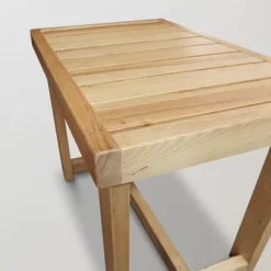 18"H Solid White Oak Mini Bench - Flora Home -Cozy Living Deals Store GUEST 9d8875e2 69aa 43e5 af3e 8247604902e2