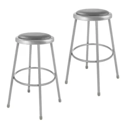 2pk Heavy Duty Vinyl Padded Steel Barstool Gray - Hampden Furnishings 17 2pk Heavy Duty Vinyl Padded Steel Barstool Gray - Hampden Furnishings -Cozy Living Deals Store GUEST 9d8c8d62 b3aa 456a 8545 3db5cbd06100
