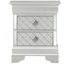 Passion Furniture Verona 2-Drawer Nightstand (24 In. H X 16 In. W X 21 In. D) 17 Passion Furniture Verona 2-Drawer Nightstand (24 In. H X 16 In. W X 21 In. D) -Cozy Living Deals Store GUEST 9d92b1fd 6bf5 4197 8d14 2698d9ff9a3c
