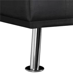 Yaheetech Convertible Futon Sofa Bed Tufted Fabric Futon With Cupholders And Pillows -Cozy Living Deals Store GUEST 9dcd4c30 9d27 4f1f 8b70 c8c070b8bdce