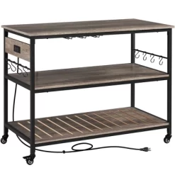 Yaheetech 3-Tier Kitchen Island Rolling Cart With Shelves For Dining Room 17 Yaheetech 3-Tier Kitchen Island Rolling Cart With Shelves For Dining Room -Cozy Living Deals Store GUEST 9e35effa 48dc 4a8c 97e9 47831133cb7e