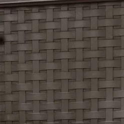 Sterilite 3 Drawer Wicker Weave Decorative Storage Organization Container Cabinet Tower With Driftwood Handles, Espresso (4 Pack) -Cozy Living Deals Store GUEST 9e53d3a7 8198 4e59 bfa6 4232ea3b9895