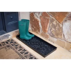 BirdRock Home 34''LX14''W Decorative Rubber Boot Tray -Cozy Living Deals Store GUEST 9e7d1887 177d 4709 bb83 b1cfc5265f7d