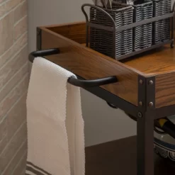 Austin Kitchen Cart Metal/Wood - Linon -Cozy Living Deals Store GUEST 9ea70611 8a48 4ce1 99a0 c5e8e996b043