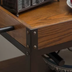 Austin Kitchen Cart Metal/Wood - Linon -Cozy Living Deals Store GUEST 9ede1aa5 1931 4a0b aa6e 6baf93a20895