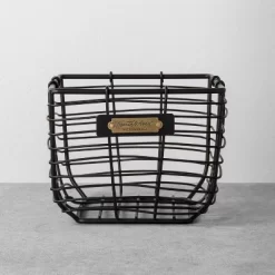 Wire Storage Basket Black - Hearth & Hand With Magnolia 9 Wire Storage Basket Black - Hearth & Hand With Magnolia -Cozy Living Deals Store GUEST 9efe2300 6485 4139 a4f9 0d72fff69623