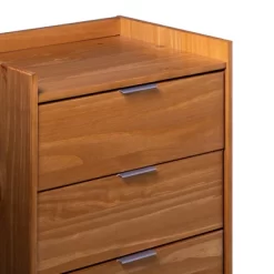 Mid-Century Modern Solid Wood 5 Drawer Chest Of Drawers - Saracina Home -Cozy Living Deals Store GUEST 9f7a4da6 c55d 49f0 9a3c 40faa95646cd