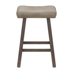 26" Saddle Wood Backless Counter Height Barstool Rustic Gray - Hillsdale Furniture -Cozy Living Deals Store GUEST 9fe45f19 6d7e 4193 ba23 b62956a24f8b