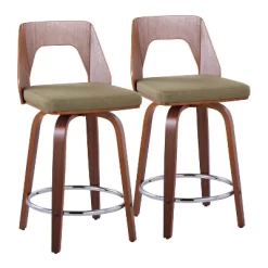 Set Of 2 Trilogy Upholstered Counter Height Barstools - Lumisource 19 Set Of 2 Trilogy Upholstered Counter Height Barstools - Lumisource -Cozy Living Deals Store GUEST a0a25194 a9e0 4734 a973 0c16d55167da