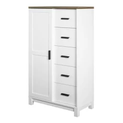 Sandlin Gentleman's Chest White - Room & Joy
