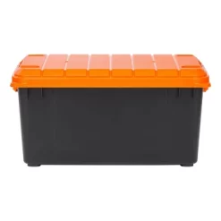 IRIS 3pk 82 Qt Store-it-All Container Black With Orange Lids And Buckles 10 IRIS 3pk 82 Qt Store-it-All Container Black With Orange Lids And Buckles -Cozy Living Deals Store GUEST a302d2ca a7e7 4ab0 b571 cf8c254ecce7