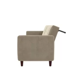 Isabella Tufted Transitional Futon - Room & Joy -Cozy Living Deals Store GUEST a3a7bff2 2cad 41cd 9eee db25503d1a24