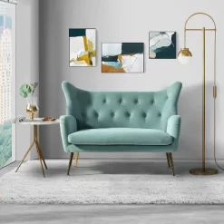 Filomena 50" Contemporary Loveseat For Living Room And Bedroom | ARTFUL LIVING DESIGN -Cozy Living Deals Store GUEST a4408172 e25a 4bb2 900b 27a654c4dd4b