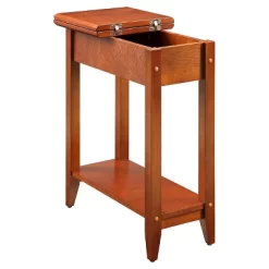 American Heritage Flip Top End Table - Johar Furniture -Cozy Living Deals Store GUEST a6de99ed 683a 44bc 907f 2034e6299b2f