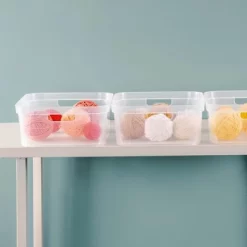 Sterilite 5.25 X 12.25 X 15 Inch Medium Modern Storage Bin W/ Comfortable Carry Through Handles & Banded Rim For Household Organization, Clear 16 Pack 6 Sterilite 5.25 X 12.25 X 15 Inch Medium Modern Storage Bin W/ Comfortable Carry Through Handles & Banded Rim For Household Organization, Clear 16 Pack -Cozy Living Deals Store GUEST a6f46da4 51bd 4308 857f 764b2b70ebcb