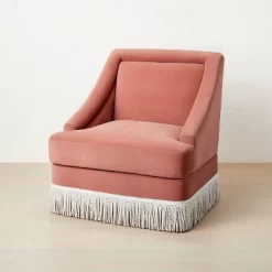 Alberhill Velvet Accent Chair With Fringe - Opalhouse™ Designed With Jungalow™ 15 Alberhill Velvet Accent Chair With Fringe - Opalhouse™ Designed With Jungalow™ -Cozy Living Deals Store GUEST a709b307 4458 4ecc 9b30 83a9319c5ed7