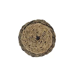 Hanging Basket Black Woven Seagrass & Rope By Foreside Home & Garden -Cozy Living Deals Store GUEST a78b7811 687d 4295 a4d5 a89c1f9886c2