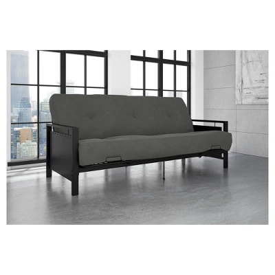 DHP Henley Metal Arm Futon Frame Black Metal - Dorel Home Products 14 DHP Henley Metal Arm Futon Frame Black Metal - Dorel Home Products - Image 14