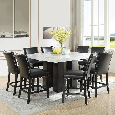 24" Set Of 2 Camila Counter Height Bar Stools - Steve Silver 3 24" Set Of 2 Camila Counter Height Bar Stools - Steve Silver - Image 3