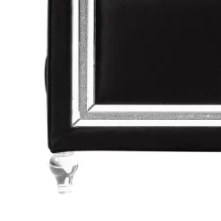 67" Heibero Sofa Black Velvet - Acme Furniture -Cozy Living Deals Store GUEST a8c1ae95 3646 44e9 8ee3 2289d9284ec7