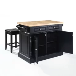 Oxford Kitchen Island With Square Seat Stools Black - Crosley 12 Oxford Kitchen Island With Square Seat Stools Black - Crosley -Cozy Living Deals Store GUEST a8d23fc3 6d6b 46ef 91b9 d323c6c4d1f2