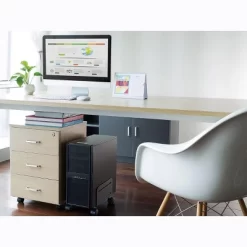 Monoprice Steel Computer Case CPU Tower Mobile Stand - Black Powder-Coated Steel Construction - Workstream Collection -Cozy Living Deals Store GUEST a8dd4c8a 58a7 4434 a55f ed11d49dd845