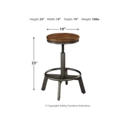 Torjin Adjustable Height Barstool Brown/Gray - Signature Design By Ashley 5 Torjin Adjustable Height Barstool Brown/Gray - Signature Design By Ashley -Cozy Living Deals Store GUEST a959c6fa b790 4bcf 92b3 b225ed19bde6