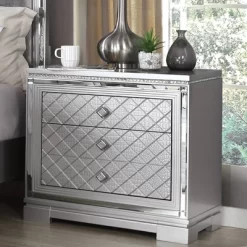 6pc Tenaya Bedroom Set Silver/Gray - HOMES: Inside + Out 22 6pc Tenaya Bedroom Set Silver/Gray - HOMES: Inside + Out -Cozy Living Deals Store GUEST a96b115c d0b3 4410 b15c 7baf612f4ded