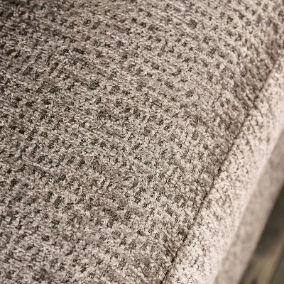 Quavo Upholstered Loveseat Gray - Furniture Of America 4 Quavo Upholstered Loveseat Gray - Furniture Of America - Image 4