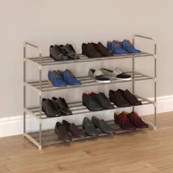 Hastings Home Four-Shelf Shoe Rack - Holds 24 Pairs Of Shoes -Cozy Living Deals Store GUEST aaf7ead8 b76e 4eea b769 b67055cceb59