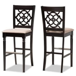 Set Of 2 Alexandra Barstool - Baxton Studio -Cozy Living Deals Store GUEST ab130548 d138 451c a841 25adb305e80d