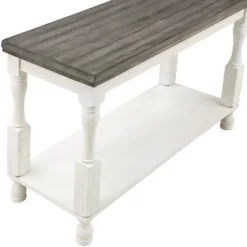 Philoree Farmhouse Console Table Antique White - HOMES: Inside + Out 13 Philoree Farmhouse Console Table Antique White - HOMES: Inside + Out -Cozy Living Deals Store GUEST ab4988fb 77be 43bc bab4 f4a0f1bb8136