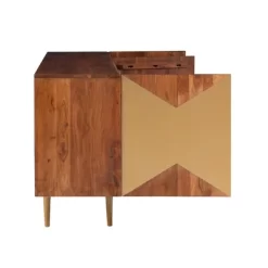 Verdeen Console Brown/Gold - Powell Company -Cozy Living Deals Store GUEST adc50c54 99c1 472a b5a9 daee528d6f3a