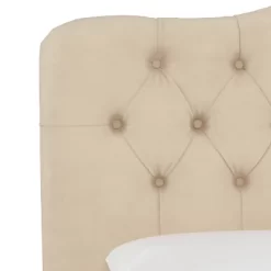 Queen Tufted Headboard Velvet Pearl - Skyline Furniture -Cozy Living Deals Store GUEST ade2ac59 ce7f 438c 9b08 2ca36946284f
