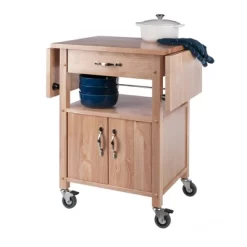 Rachael Kitchen Cart Beech - Winsome -Cozy Living Deals Store GUEST ae4daed9 0a64 439c a6f4 8820efccf1eb