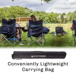 Leisure Sports Outdoor Folding Camp Table With Carry Bag - Black -Cozy Living Deals Store GUEST af044383 87bd 4aaa 8715 004686716e4d