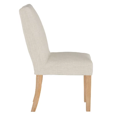 Kendra Slipcover Dining Chair In Linen Talc - Skyline Furniture 2 Kendra Slipcover Dining Chair In Linen Talc - Skyline Furniture - Image 2