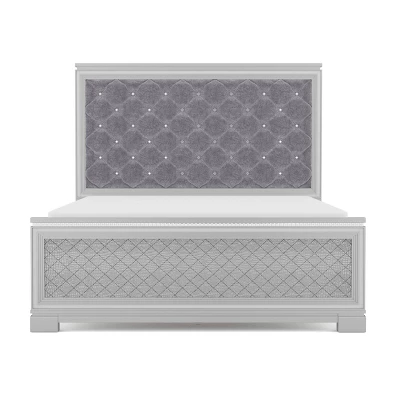 6pc Tenaya Bedroom Set Silver/Gray - HOMES: Inside + Out 15 6pc Tenaya Bedroom Set Silver/Gray - HOMES: Inside + Out - Image 15