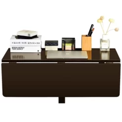 Costway Wall-Mounted Drop-Leaf Table Folding Kitchen Dining Table Desk Space Saver White/Pink/Coffee/Black 19 Costway Wall-Mounted Drop-Leaf Table Folding Kitchen Dining Table Desk Space Saver White/Pink/Coffee/Black -Cozy Living Deals Store GUEST afa6d4cb 5a40 4b78 b724 2a47614263c6