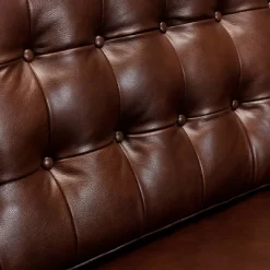 81" Wesley Genuine Leather Power Footrest Tuxedo Arm Sofa - Armen Living -Cozy Living Deals Store GUEST b0073866 4c58 46ef 99ff 5429f83d4861