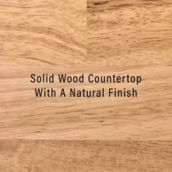 Cambridge Wood Top Portable Kitchen Island/Cart Black/Natural - Crosley -Cozy Living Deals Store GUEST b1ec4e49 7cf2 4a8c bd06 e9caae9c4501