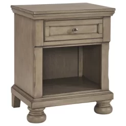 Lettner Nightstand Light Gray - Signature Design By Ashley